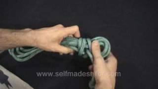 Gasket Hitch  secure a coil of rope [upl. by Aisenet]