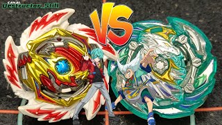 Erase Diabolos Vanguard Bullet VS Heaven Pegasus 10Proof Low Sen  Beyblade Burst [upl. by Lledraw972]