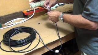 2 Meter Halo Antenna Part 13  quotPhasing Harness construction amp installationquot by N6TWW [upl. by Kurys]