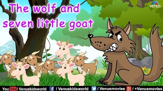 Fairy Tales  The Wolf And Seven Little Goat English [upl. by Foulk]