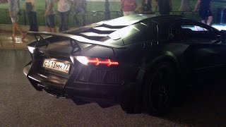 Timati’s Lamborghini Mansory Aventador LP16004 Carbonado GT in Monaco [upl. by Nnayd]