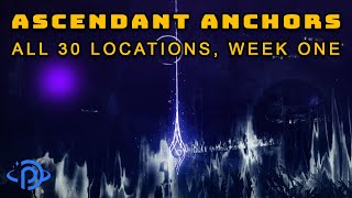 Destiny 2  Ascendant Ballast Triumph Guide  All 30 Ascendant Anchor Locations Week One [upl. by Accebar180]