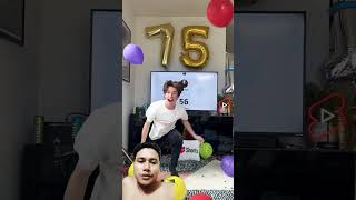 Celebrating My 75th Subscriber… 🥹funny comedy viralvideo viralshorts [upl. by Yticilef]