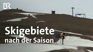 Skigebiete nach der Saison  Skifahren vs Naturschutz  Zwischen Spessart und Karwendel  BR [upl. by Debi346]