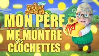 ANIMAL CROSSING  Mon père me montre ses clochettes  CroutelleGaming [upl. by Survance]