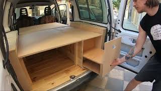 Fiat Scudo  Campervan Setup Short Version [upl. by Anilatsyrc]