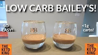 Low Carb Bailey’s  Keto Bailey’s  Low Carb Baileys  Low Carb Bailey’s Irish Cream [upl. by Concha]