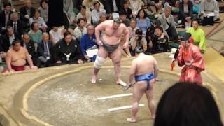 Tochinoshin 103  Shodai 85  Sumo  Natsubasho 17 [upl. by Eintroc]