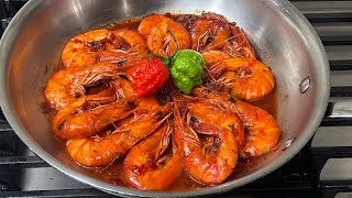 Jamaican Style Pepper Shrimp THE RAINA’S KITCHEN [upl. by Ellivnarg64]