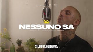 CoCo  Nessuno Sa Studio Performance  ESSE LYRICS [upl. by Sarge]