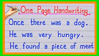 one page writingone page handwriting1 page writingone page writing English1 page handwriting [upl. by Durkee]