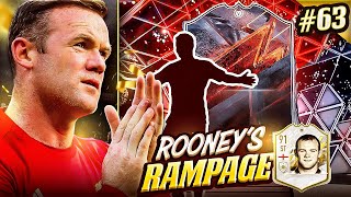 INSANE FUT VERSUS FIRE IN A PACK ROONEYS RAMPAGE 63 FIFA 22 [upl. by Elfrieda478]