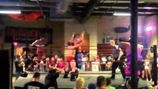 the james boys vs the heartbreak express from florida underground wrestling 3292011 [upl. by Nnail64]