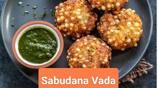 Sabudana Vada👌👌 l साबूदाना वडा l Sabudana Vada recipe [upl. by Ycnan]