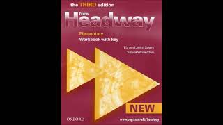 New Headway Elementary workbook [upl. by Nalaf]