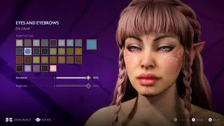 Dragon Age The Veilguard  Female Elf Sliders No Mods [upl. by Byrom]