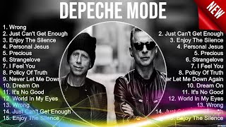 Depeche Mode Playlist Of All Songs  Depeche Mode Greatest Hits Full Album [upl. by Ainet720]