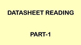 How to read Datasheet like a Pro  Part1  BMP280 [upl. by Lull504]