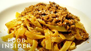 Emilios Ballato Makes The Best Pasta Bolognese In NYC  Legendary Eats [upl. by Erdna601]