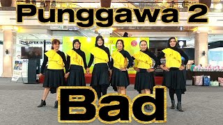 BAD  Line Dance  Gathering RORO LINEDANCE  Perform by PUNGGAWA 2  Ambarukmo Plaza  3 Jan 2024 [upl. by Assirrac640]