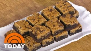 How To Make ‘Brookies’ Brownies Plus Cookies Using Box Mixes  TODAY [upl. by Jana]