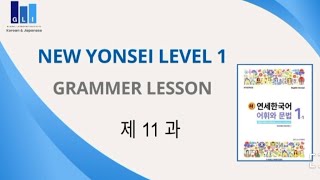 New Yonsei Korean Level 1  Chapter 11 [upl. by Rekrap417]