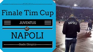 Lettura formazioni finale TIM Cup Stadio Olimpico Napoli Juventus Decibel Bellini [upl. by Drooff]