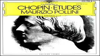 Chopin  24 Etudes Op 10  Pollini [upl. by Gnof798]