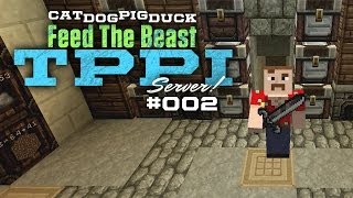 FTB TPPI Server Play  Pastebin ComputerCraft  002 [upl. by Simah379]