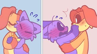 CatNap and DogDay A Moment of Friendship Close  Poppy Playtime Chapter 3  Comic Dub [upl. by Clapper251]