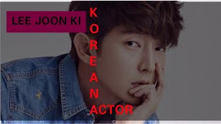 LEE JOONGILEE JOON KI KOREAN ACTOR DRAMA SERIES AND MOVIES [upl. by Reivaz]