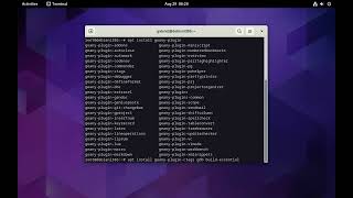 debian i386 install geany  buildessential [upl. by Einnoc325]