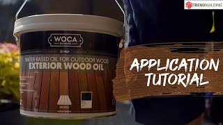 WOCA Exterior Wood Oil [upl. by Acitel19]