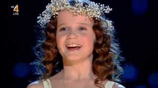 Amira Willighagen  Ave Maria HD Quality  SemiFinals Hollands Got Talent  21 December 2013 [upl. by Trygve]