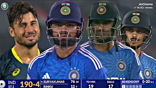 India vs Australia 1st T20 Match Highlights  Ind vs Aus 1st T20 HighlightsInd Vs Aus Highlights [upl. by Reivaxe]