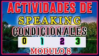 EJERCICIOS DE SPEAKING CON CONDICIONALES EN INGLÉS [upl. by Petey]