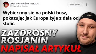 Rosjanin zazdrości małym polskim miastom [upl. by Emirej]