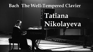 Bach The Well Tempered Clavier Tatiana Nikolayeva Book 1 [upl. by Enida591]