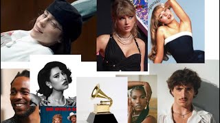 2025 Grammys nominations predictions while drawing [upl. by Enyrehtak]