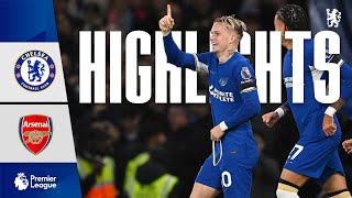 Chelsea 22 Arsenal  HIGHLIGHTS  Premier League 202324 [upl. by Newra422]