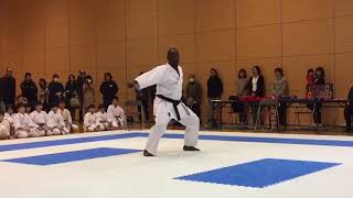 Bassai Kata by Sinzi Tharcisse Sensei 6th Dan in Japan 2017 [upl. by Morly251]