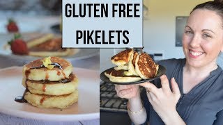 Gluten Free Pikelets USING ONLY INGREDIENTS YOU ALREADY HAVE IN YOUR PANTRY [upl. by Alcus]