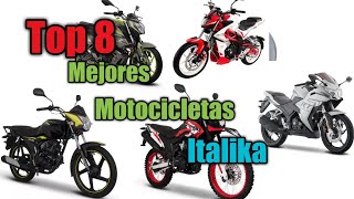 Las 8 MEJORES motos de ITALIKA 2020 [upl. by Elocn]