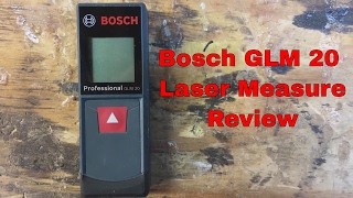 Bosch GLM 20 Laser Measure [upl. by Mary]