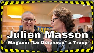 Julien Masson du magasin Le Diapason au Festival Guitare Issoudun 2024 [upl. by Gravante]