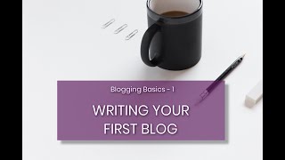 How to Write Your First Essenty Blog Post [upl. by Faria84]