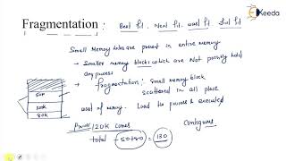 Fragmentation In Operating System  Why Fragmentation Matters  GATE [upl. by Reeher]