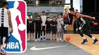 2HYPE Pretending to be NBA Players in China [upl. by Bertelli]