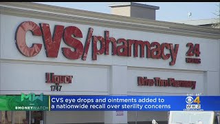 CVS Eye Drops And Ointment Added To Nationwide Recall List [upl. by Ramedlav276]