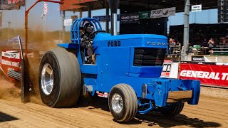 Tractor Pull 2023 Light Pro Stock Tractors Elkhart County Fair Goshen IN Pro Pulling League [upl. by Zabrina783]